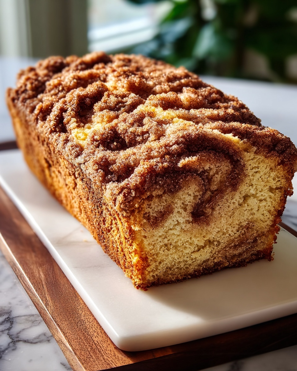 Cinnamon Crumb Banana Bread Recipe