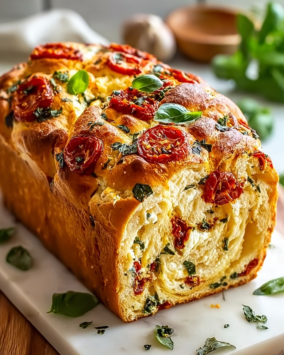 Savory Caprese Bread to Brighten Your Home Cooking Recipe