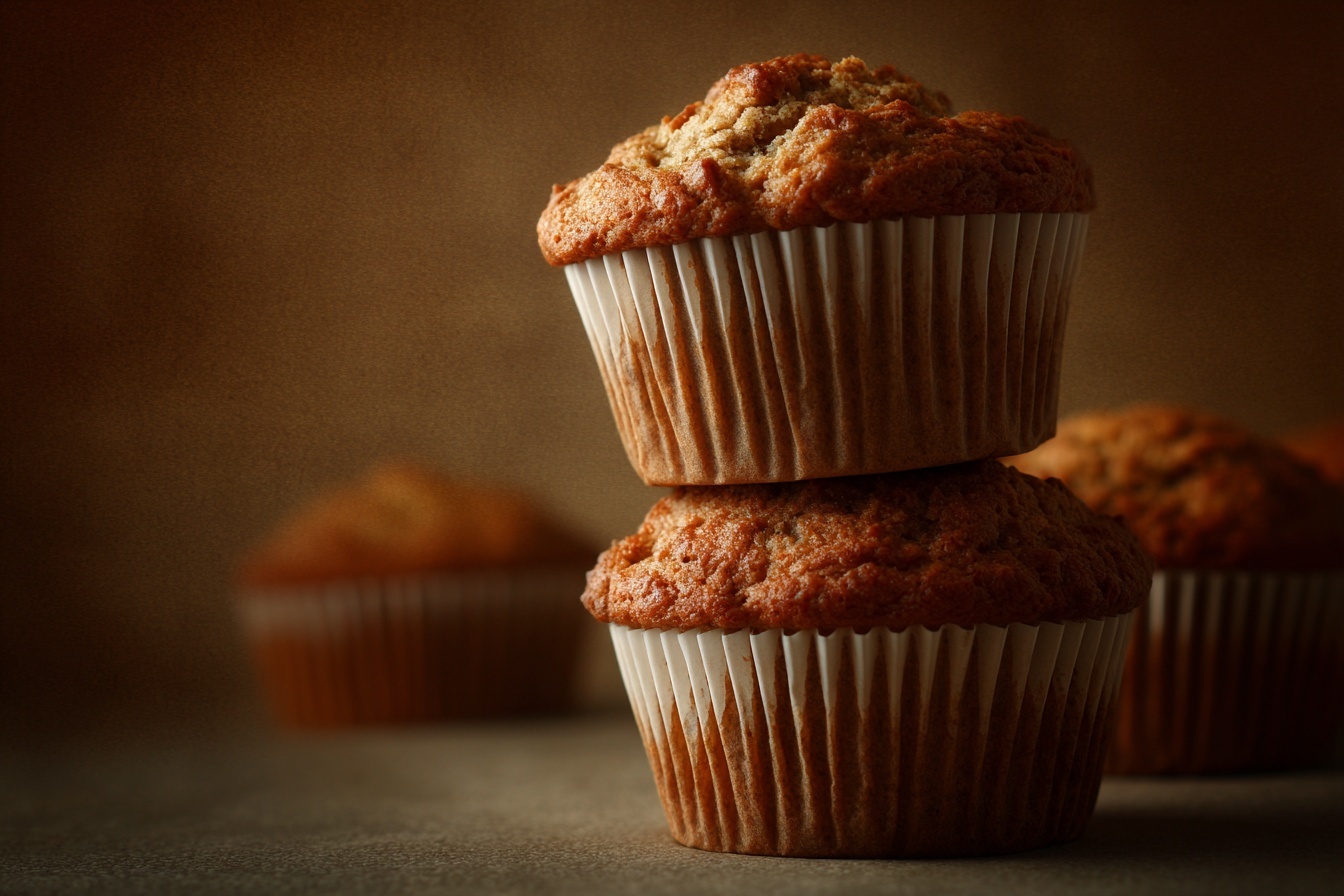 Soft Moist Carrot Muffins Recipe