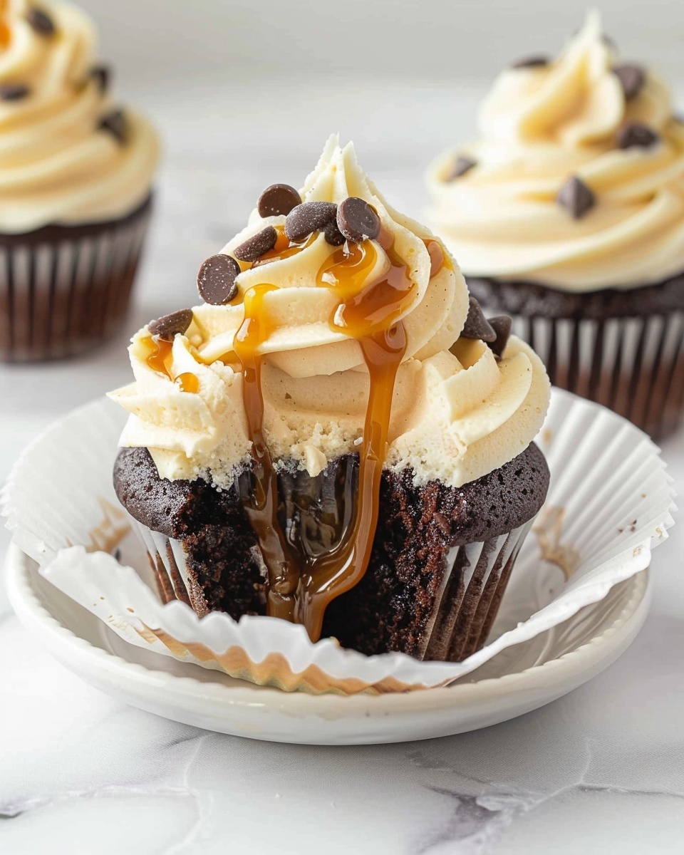 Chocolate Caramel Cupcakes Recipe