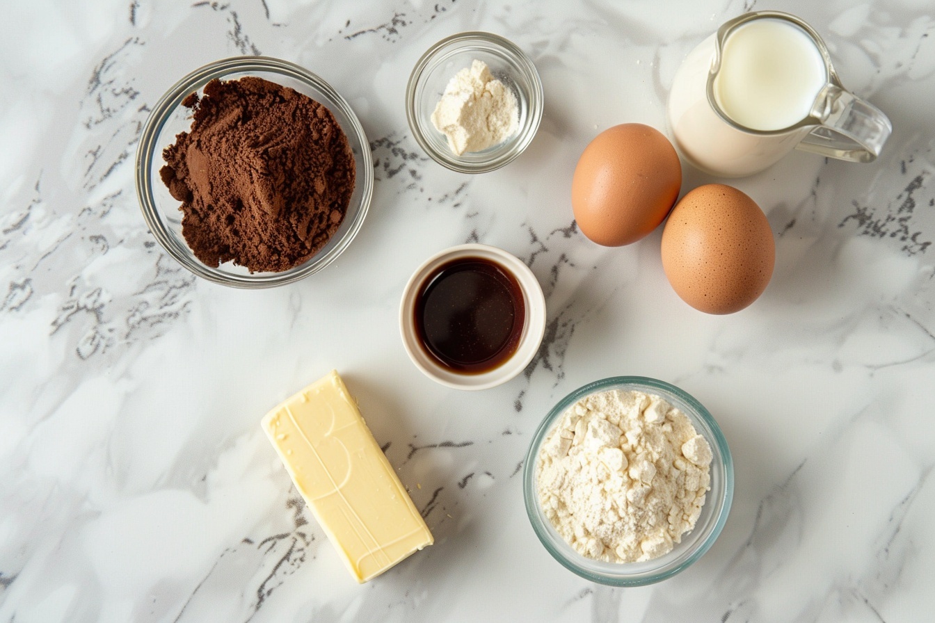 Single white plate with one decadent chocolate cupcake partially unwrapped, showing a dense, moist chocolate base filled with smooth caramel sauce oozing out, topped with a swirl of creamy, thick vanilla frosting drizzled with caramel and garnished with small chocolate chips, close-up angled shot revealing the rich interior textures and layers of frosting and gooey caramel, natural soft directional daylight illuminating the details, placed on a white marble surface, styled as an intimate, gourmet dessert serving from a high-end food blog, emphasizing indulgence and elegance. REALISTIC STYLE IMAGE| TAGS: High-end food photography, clean composition, dramatic lighting, luxurious, elegant, mouth-watering, indulgent, gourmet | CAMERA: Nikon Z7 | FOCAL LENGTH: 50mm | SHOT TYPE: Close-up | COMPOSITION: 3/4 angle | LIGHTING: Soft directional light | PRODUCTION: Food Stylist | TIME: Daytime I LOCATION TYPE: Kitchen near windows --stylize 150  --ar 4:5