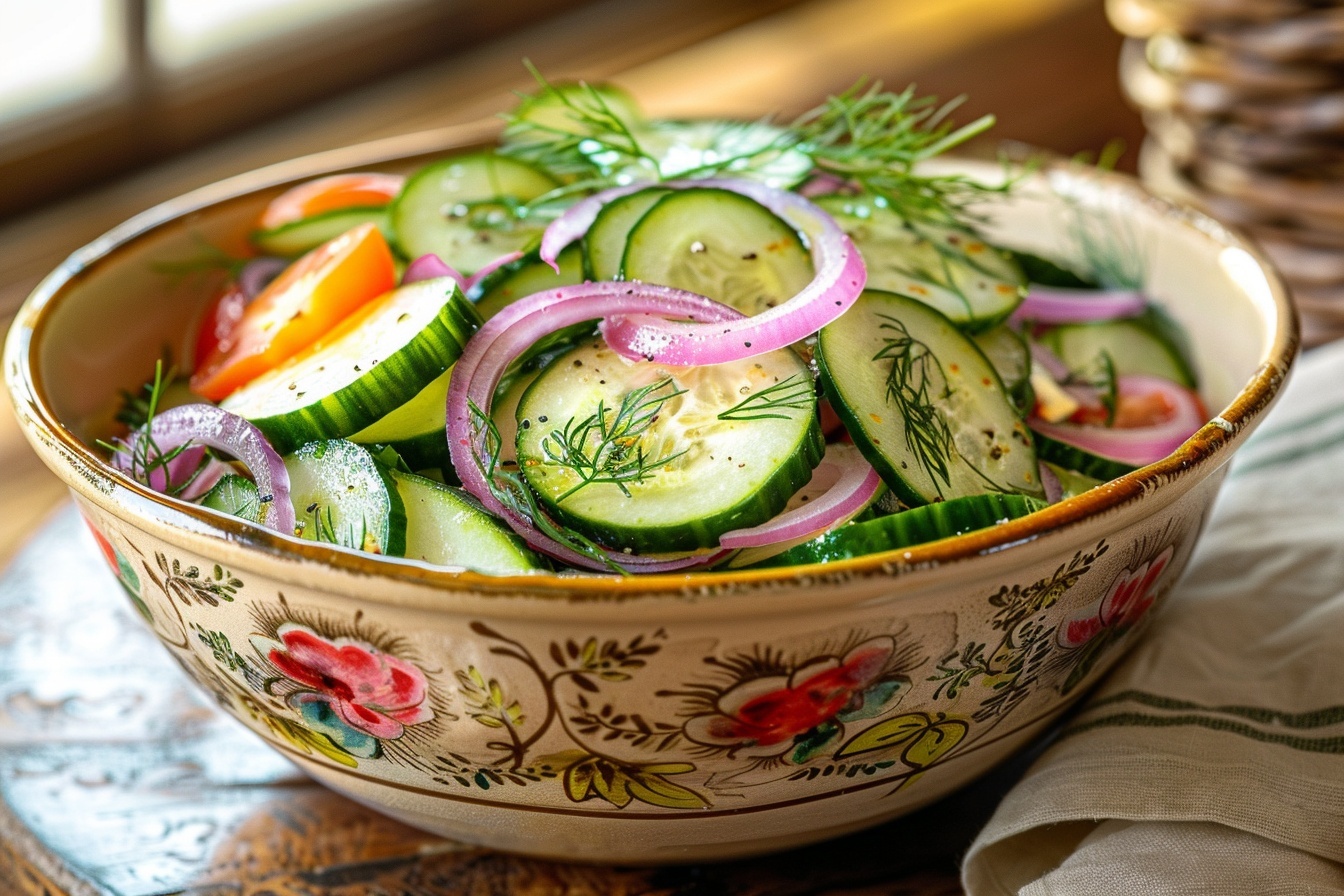 Cucumber, Onion, and Tomato Salad—Simple and Good Recipe