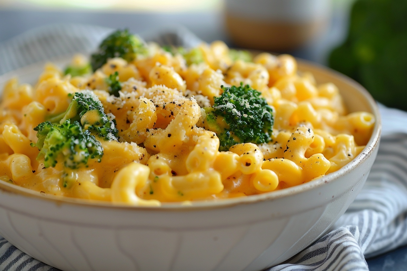 Broccoli Chickpea Pasta with Garlic Olive Oil Recipe