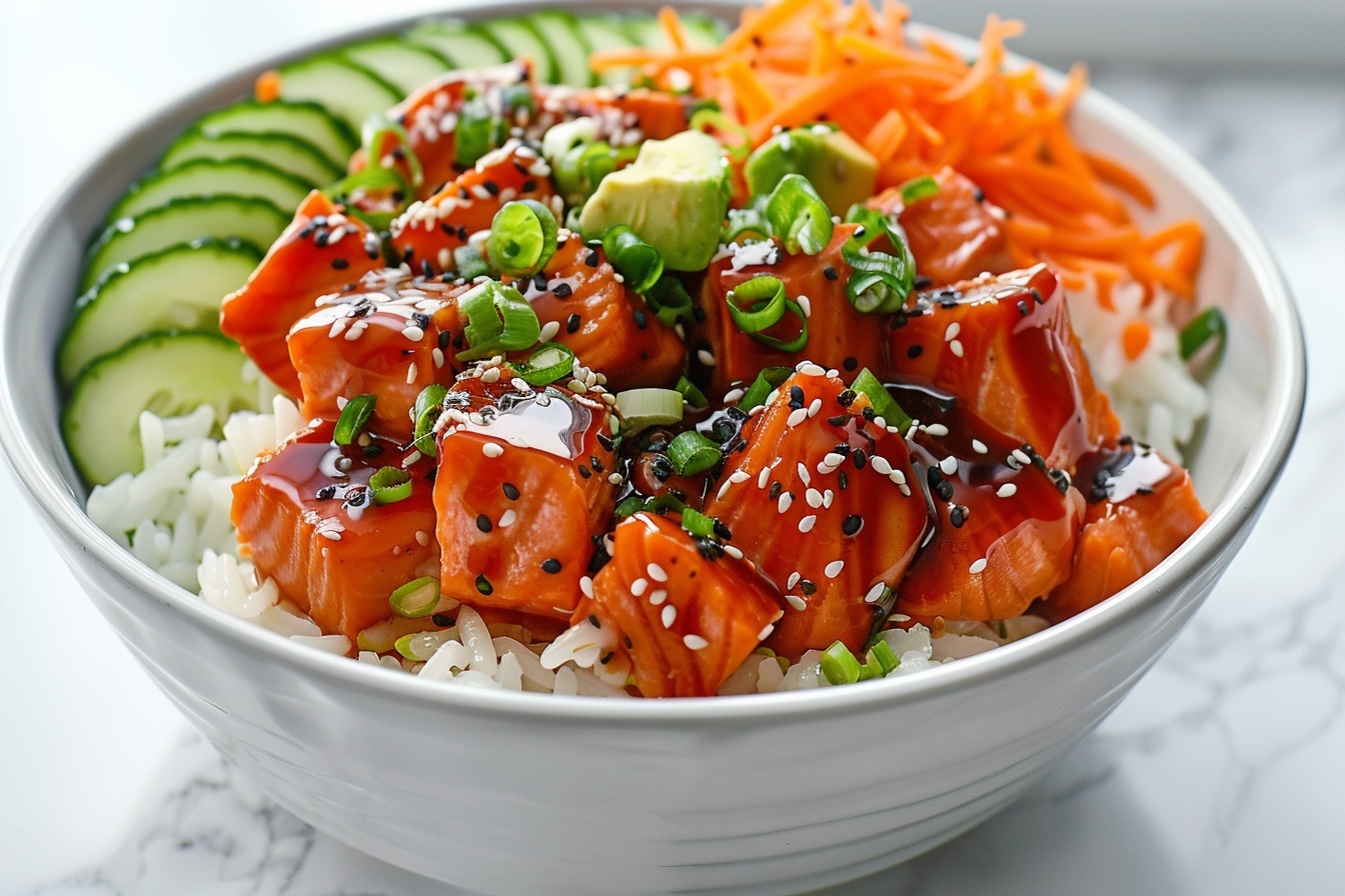 Crispy Salmon Bowls: Healthy, Flavor-Packed Family Delight Recipe