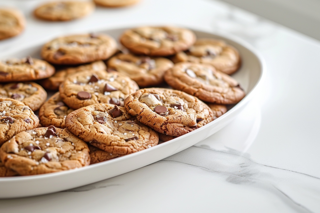 Crispy and Chewy Chocolate Chip Cookies Recipe