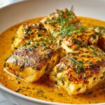 Savory Roasted Pepper Sauce Tilapia Recipe