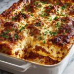 Paula Deen's Hearty Meat Lasagna Recipe