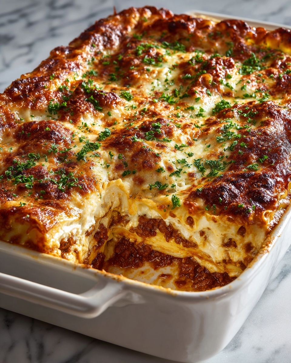Paula Deen's Hearty Meat Lasagna Recipe