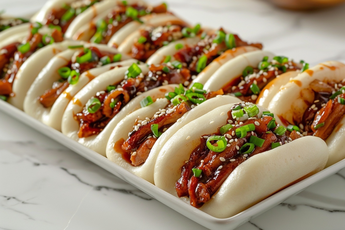 Korean Chicken Bao Buns Recipe