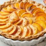 Homemade Peach Custard Pie Recipe
