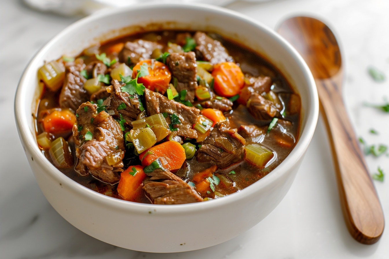 Slow Cooker Beef Stew for Dogs and Humans Recipe - Recipe Image