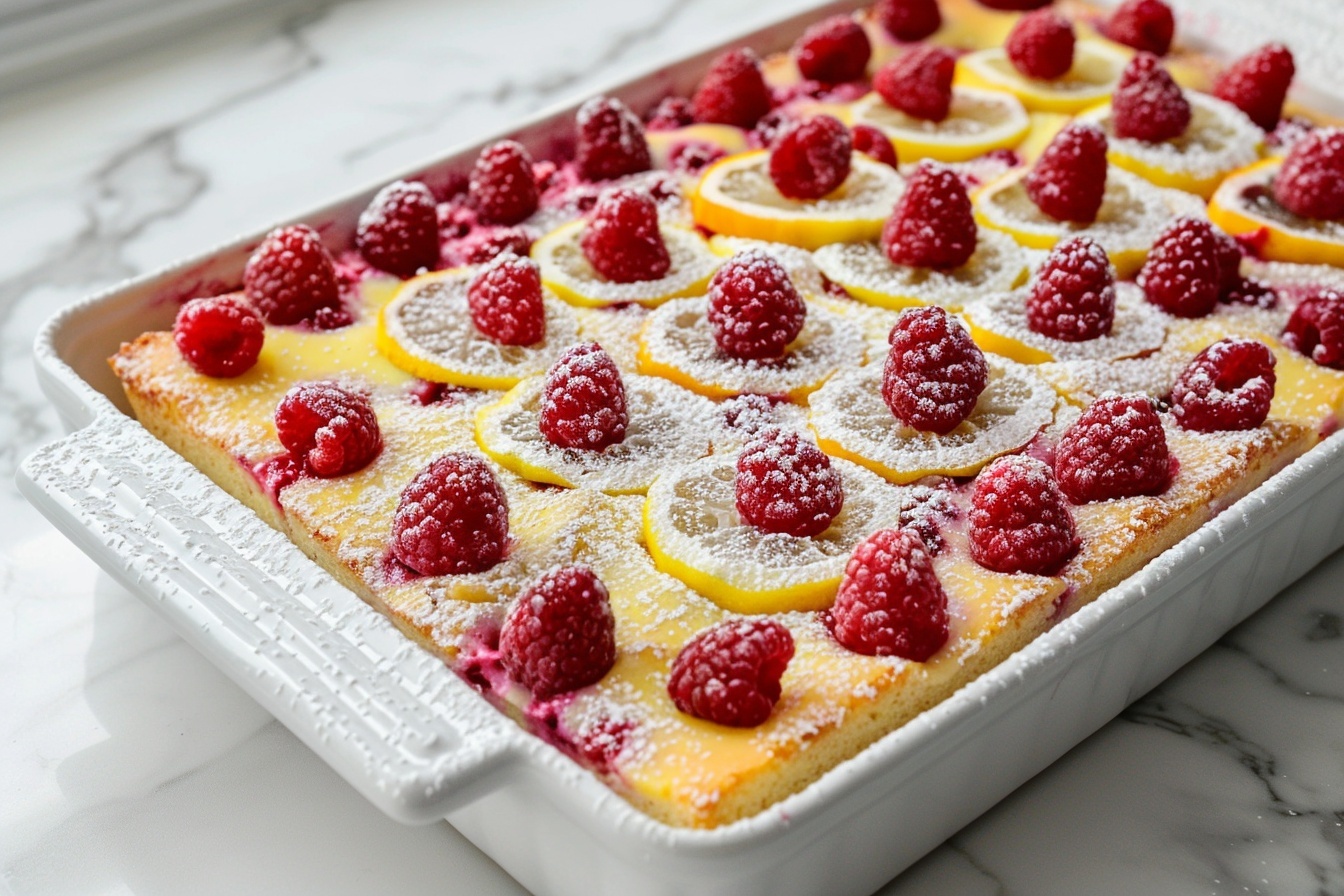 Hibiscus Lemon Bars: Refreshing Treat with a Floral Twist Recipe