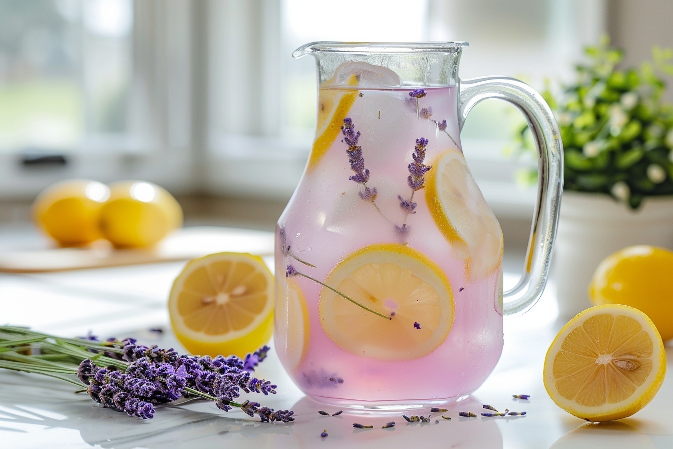 Lavender Lemonade Recipe 6 Lavender Lemonade Recipe - Recipe Image