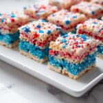 Red, White, and Blue Rice Krispies Treats Recipe