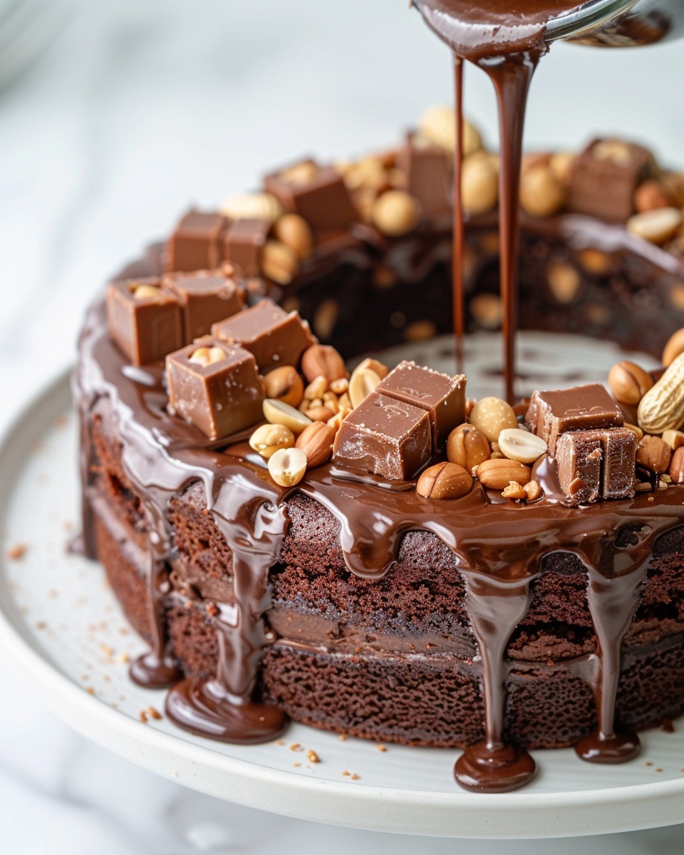 Irresistibly Gooey Chocolate Peanut Butter Dump Cake Delight Recipe