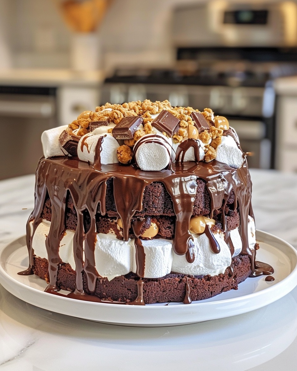 Irresistibly Gooey Chocolate Peanut Butter Dump Cake Delight Recipe
