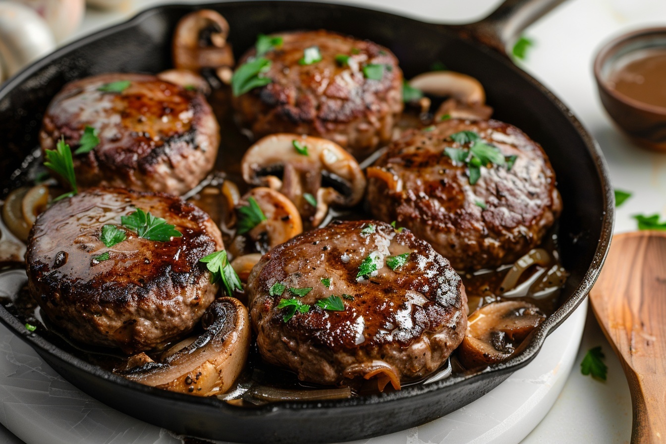 Bobby Flay's Salisbury Steak Recipe