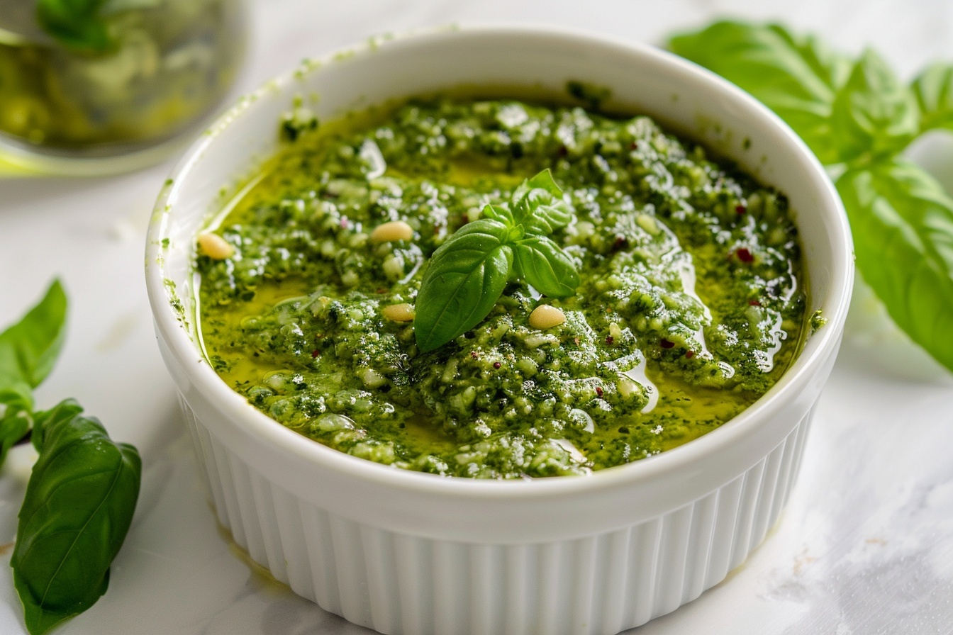 Homemade Basil Pesto Recipe