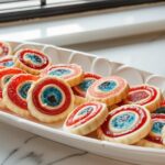 Stars-and-Stripes Tortilla Pinwheels Recipe