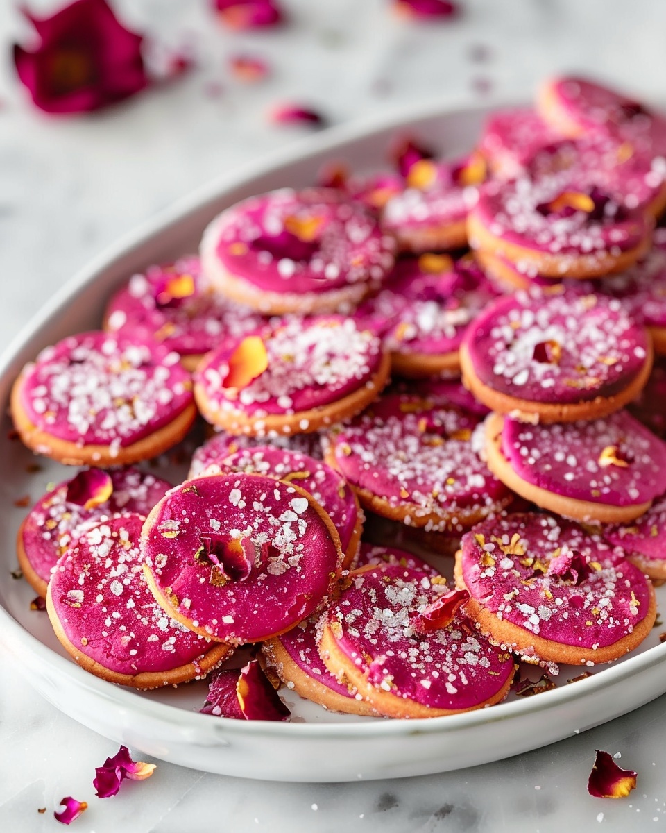 Delicious Rose & Beet Pink Cookies for a Guilt-Free Treat Recipe