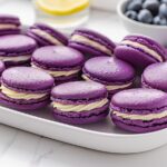 Blueberry Lemonade Macarons Recipe