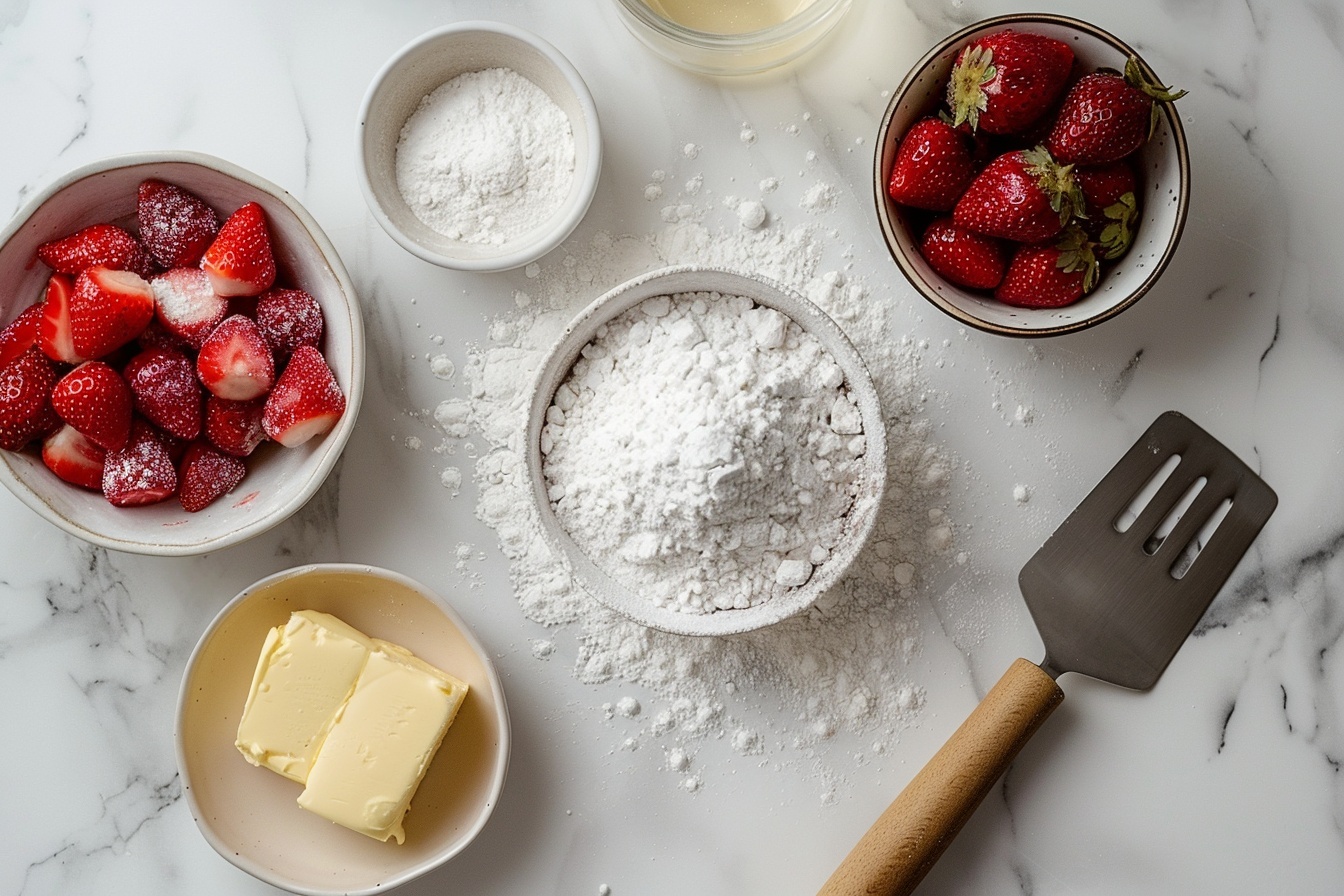 Strawberry Shortcake Bars Recipe - Recipe Image