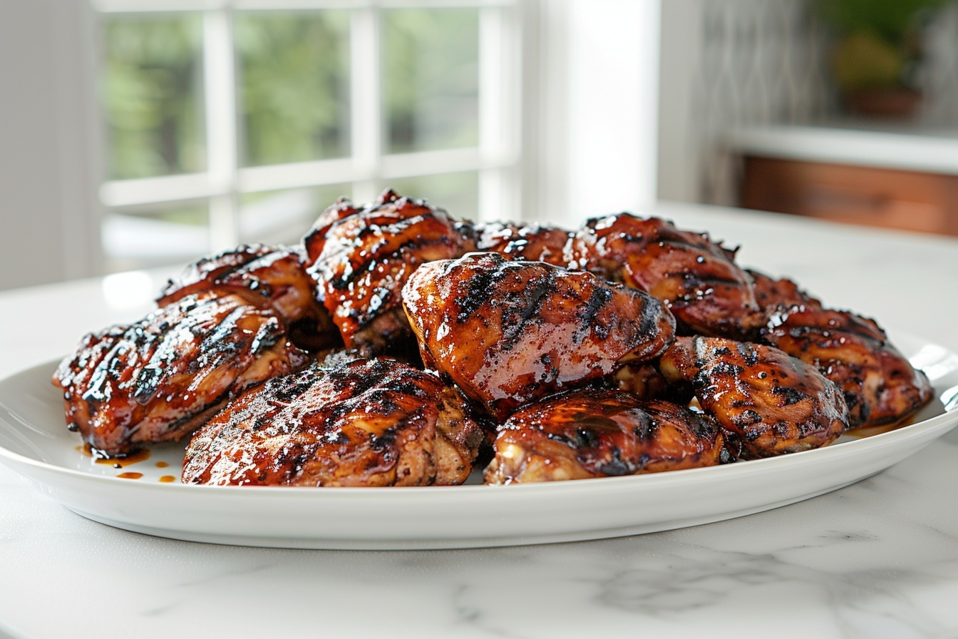 Honey BBQ Chicken Thighs Recipe